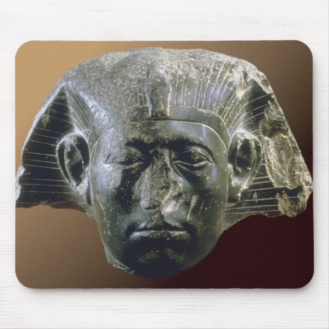 Portrait head of Sesostris III  from a sphinx Mouse Pad (Front)
