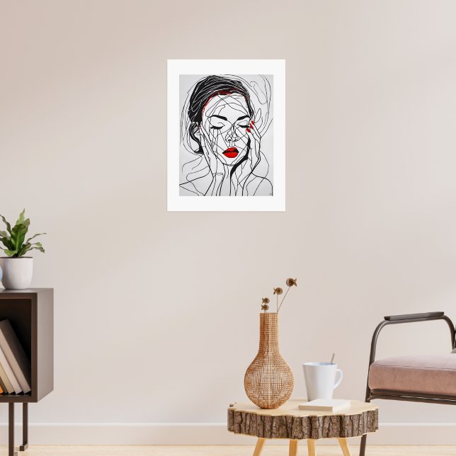 Portrait - Impression d'art d'archives (Salon 3)