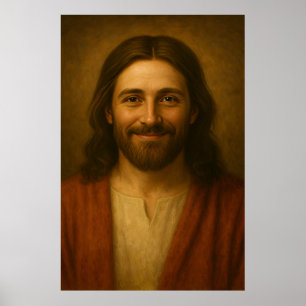 Portrait Jésus Christ #3™ Poster d'art mural LDS
