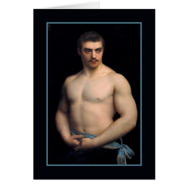 Portrait Maurice Deriaz by Courtois (Front)