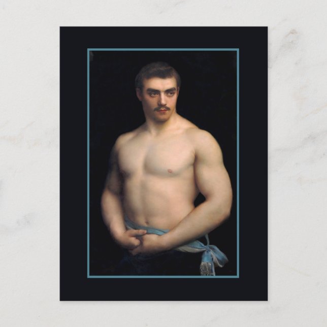 Portrait Maurice Deriaz by Courtois Postcard (Front)