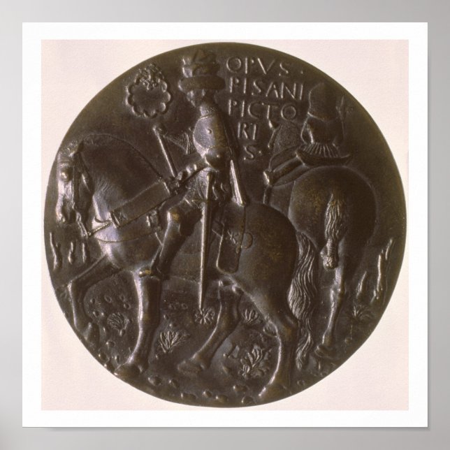Portrait medal, reverse depic poster (Front)