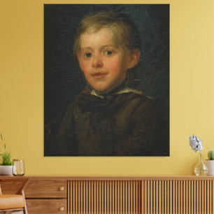 Portrait of a Boy  Canvas Print
