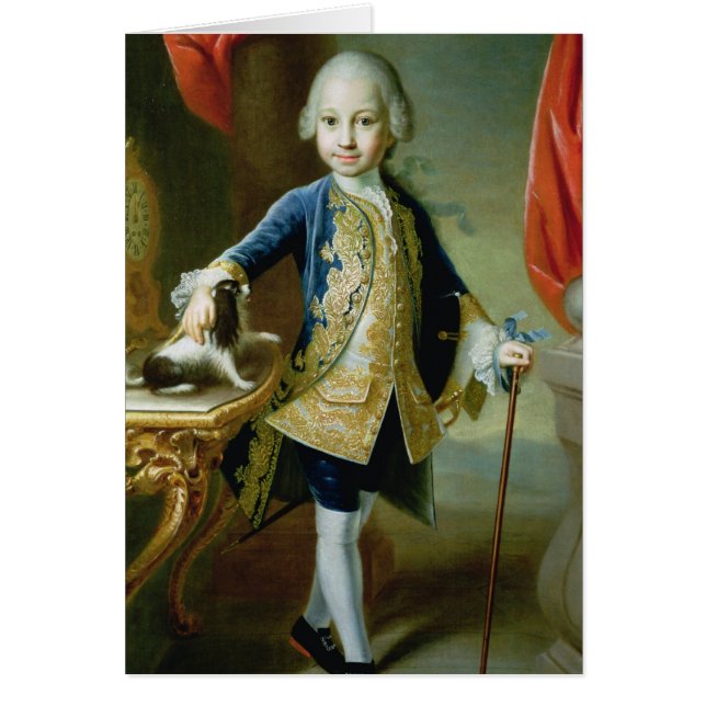 Portrait of a Boy with Pet Spaniel, 18th century (Front)