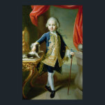 Portrait of a Boy with Pet Spaniel, 18th century Poster<br><div class="desc">Portrait of a Boy with Pet Spaniel,  18th century | by Martin II Mytens or Meytens | Art Location: Private Collection | Swedish Artist | Image Collection Number: BAL52806</div>