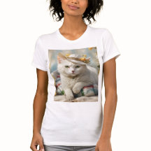 Portrait of a cat in a hat.