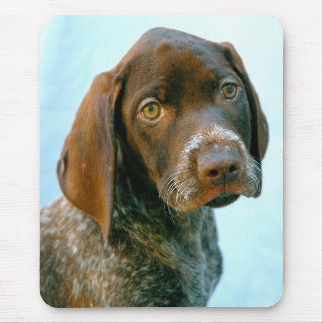 Portrait of a dog mouse pad (Front)