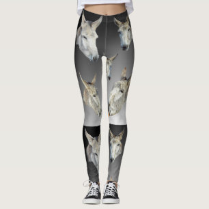 Portrait Of A Donkey, Leggings