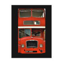 Portrait of a Double Decker [Postcard]