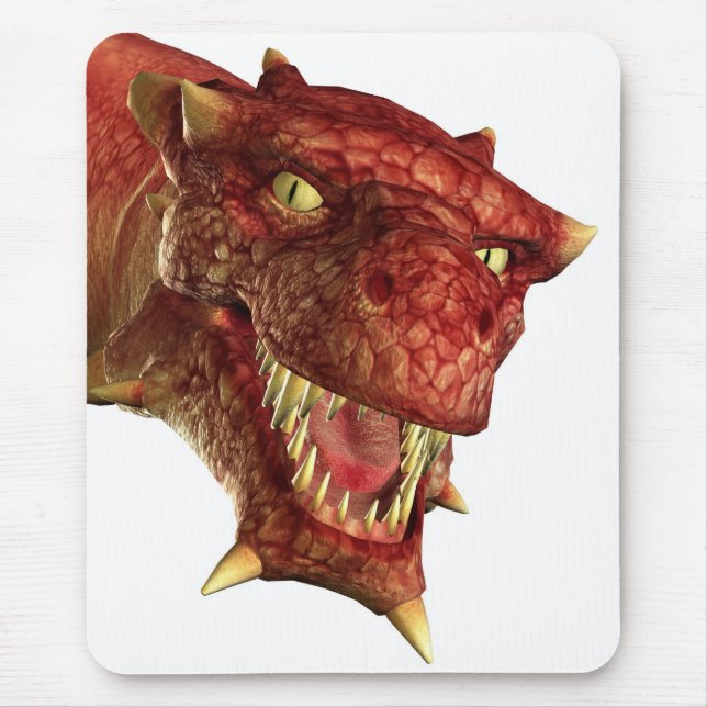 portrait of a dragon mouse pad (Front)