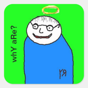 Portrait of a Friend Sticker