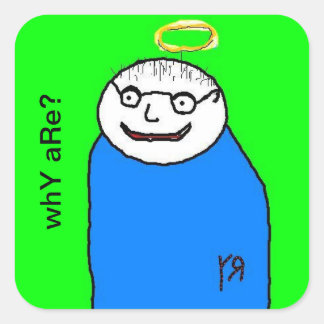 Portrait of a Friend Sticker