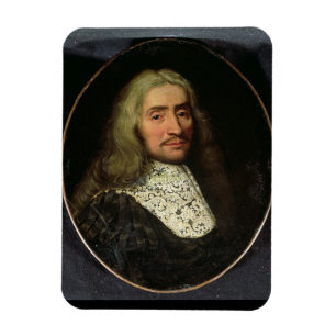 Portrait of a Gentleman (oil on canvas) Magnet