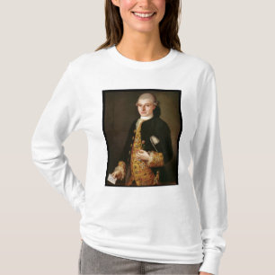 Portrait of a Gentleman with a Rose Buttonhole T-Shirt