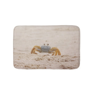 Portrait of a Ghost Crab Bath Mat