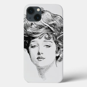 Portrait Of A Gibson Girl, 1900 iPhone 13 Case