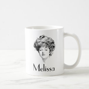 Portrait Of A Gibson Girl, 1900 Coffee Mug