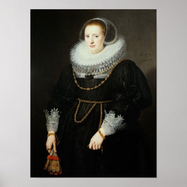 Portrait of a Girl, aged 18 Poster (Front)