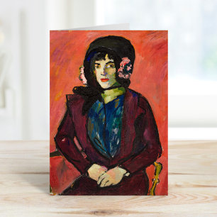 Portrait of a Girl   Henry Lyman Saÿen Card