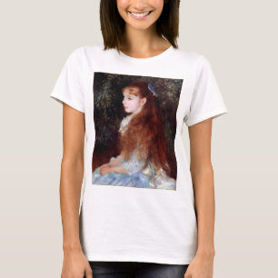 Portrait of a Girl with Blue Ribbon, Renoir T-Shirt