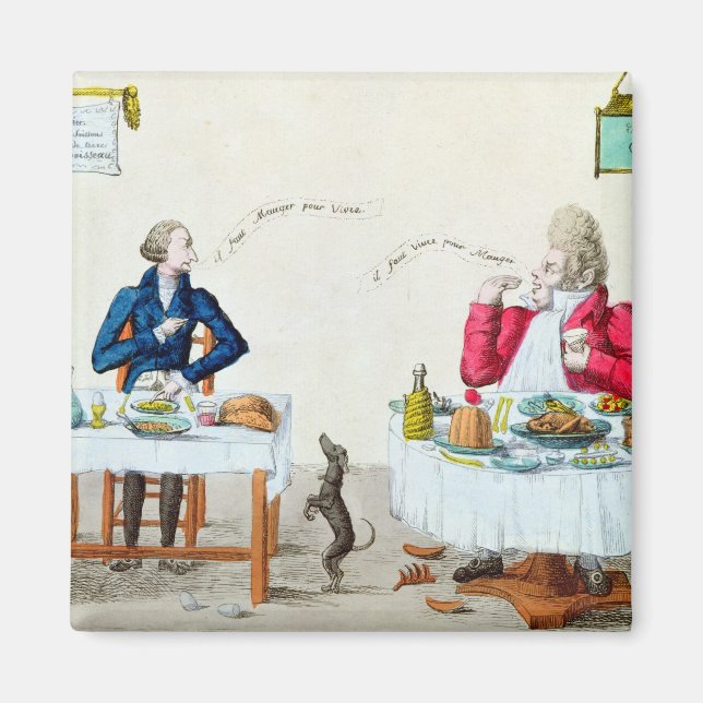Portrait of a Glutton Magnet (Front)