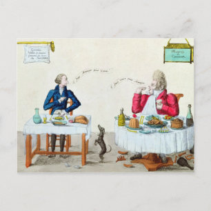 Portrait of a Glutton Postcard