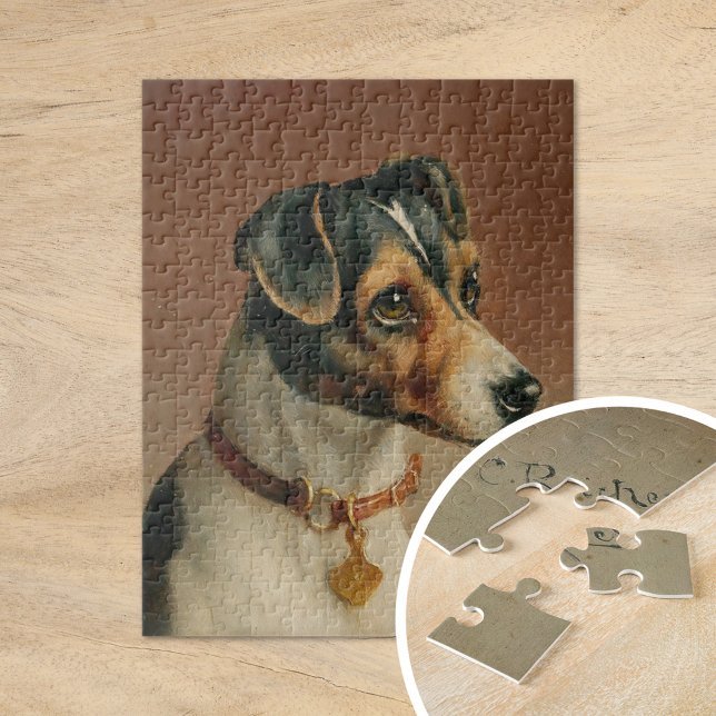 Portrait of a Jack Russel Terrier | Carl Reichert Jigsaw Puzzle (Creator Uploaded)