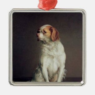 Portrait of a King Charles Spaniel Metal Ornament