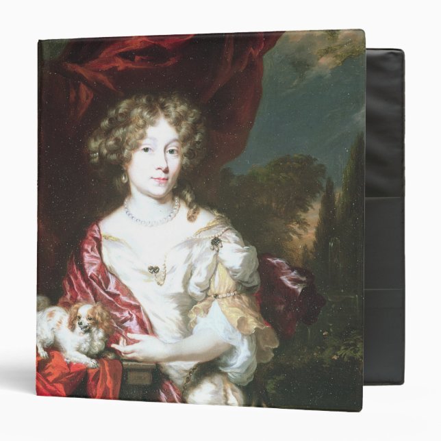 Portrait of a Lady, 1677 Binder (Front/Inside)