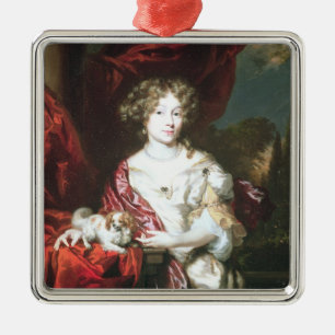 Portrait of a Lady, 1677 Metal Ornament