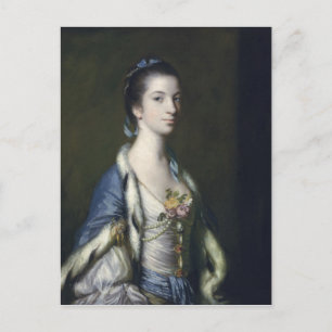 Portrait of a Lady, 1758 Postcard