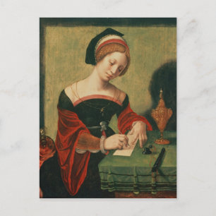 Portrait of a Lady as the Magdalen Postcard