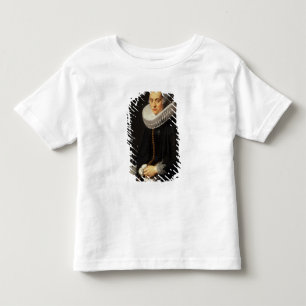 Portrait of a Lady in a Black Dress Toddler T-shirt