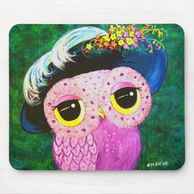 Portrait Of A Lady Mouse Pad (Front)