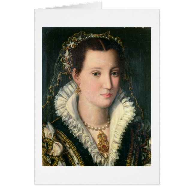 Portrait of a Lady (oil on panel) 2 (Front)