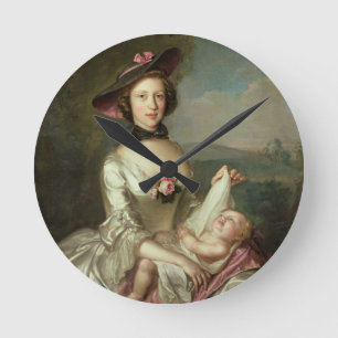 Portrait of a Lady, said to be Elizabeth, wife of Round Clock