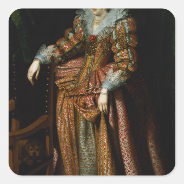 Portrait of a Lady said to be from the Square Sticker (Front)