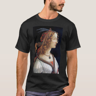 Portrait of a Lady, Sandro Botticelli T-Shirt