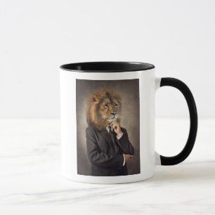 Portrait of A Lion Mug