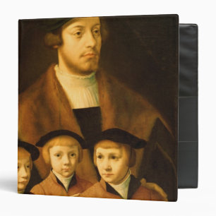 Portrait of a Man and His Three Sons Binder