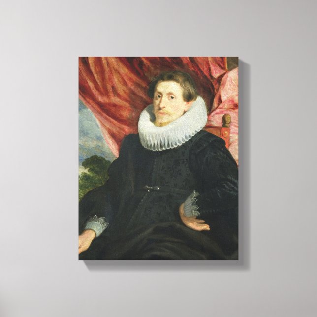 Portrait of a Man, c.1619 Canvas Print (Front)
