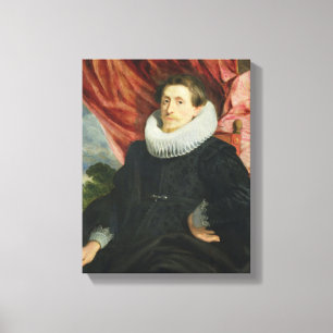 Portrait of a Man, c.1619 Canvas Print