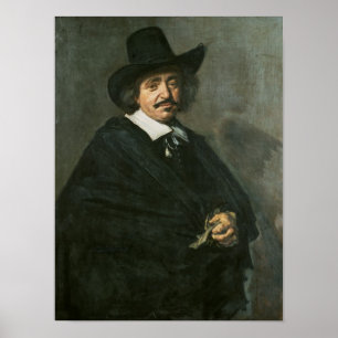 Portrait of a man, c.1654-55 poster