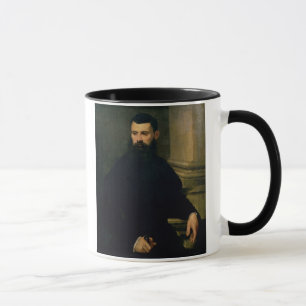 Portrait of a Man (oil on canvas) 2 Mug