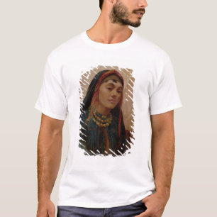 Portrait of a Middle Eastern Girl, c.1859 (oil on T-Shirt
