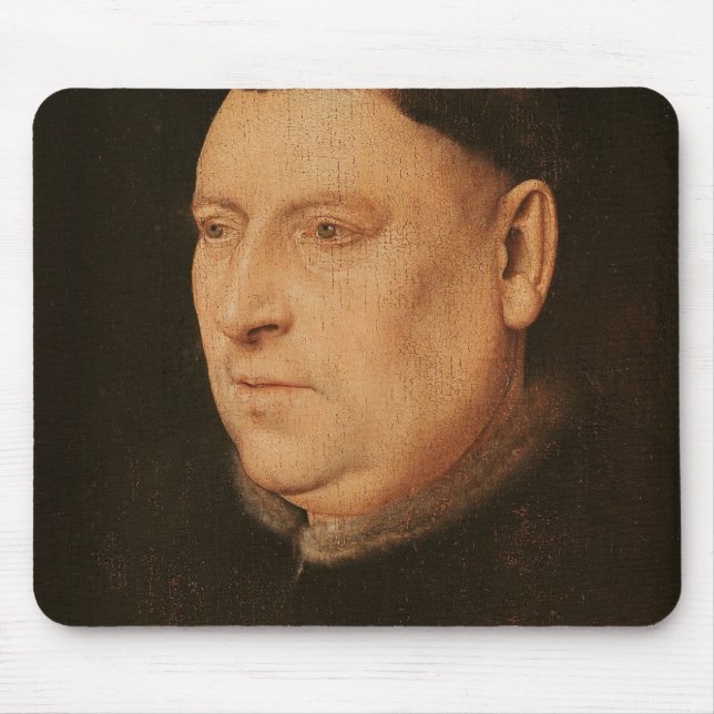 Portrait of a Monk Mouse Pad (Front)