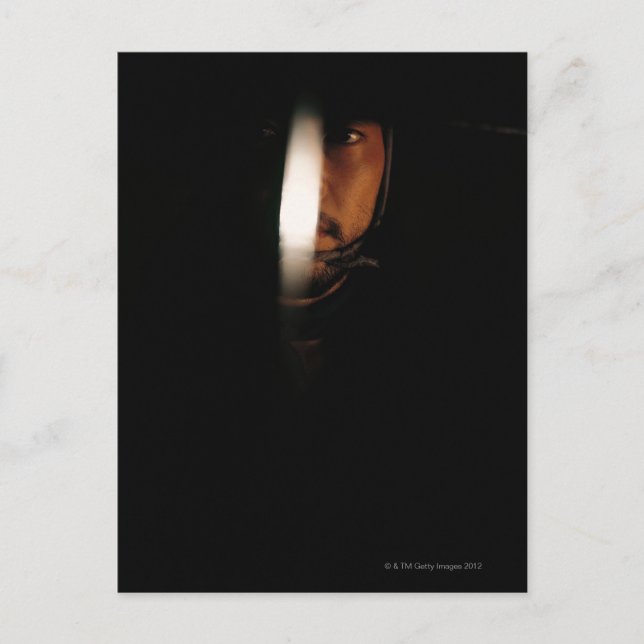 Portrait of a Samurai warrior 5 Postcard (Front)