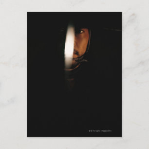 Portrait of a Samurai warrior 5 Postcard