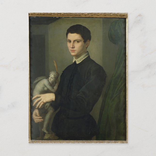 Portrait of a Sculptor Postcard (Front)