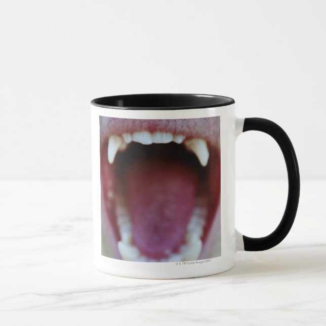 Portrait of a White-Throated Capuchin Monkey Mug (Right)
